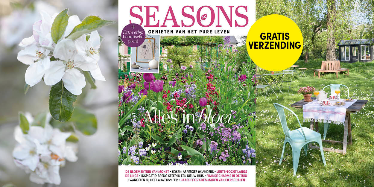 <p>Seasons april: alles in bloei!</p>